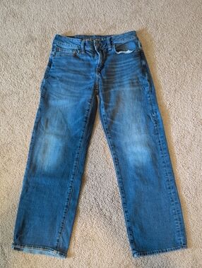 American Eagle Outfitters Men’s Blue Straight-Leg Jeans